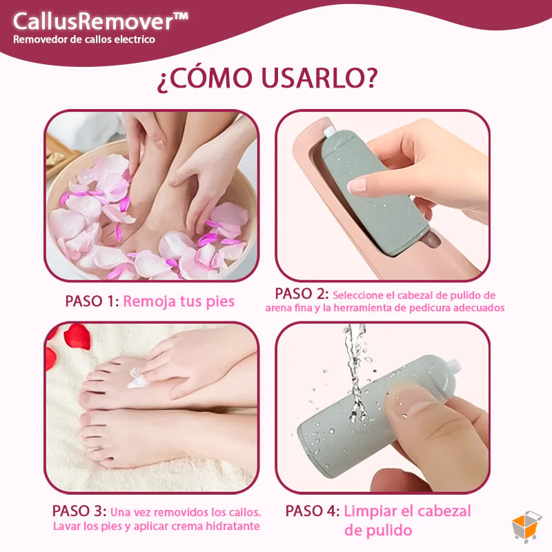 Removedor de Callos Eléctrico V2 | Pies Suaves al Instante