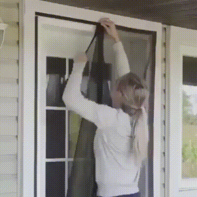 Malla Antimosquito con Imán para Puertas