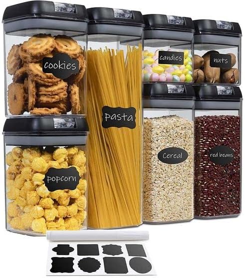 DISPENSADOR CONTENEDOR DE ALIMENTOS DE 7 PIEZAS