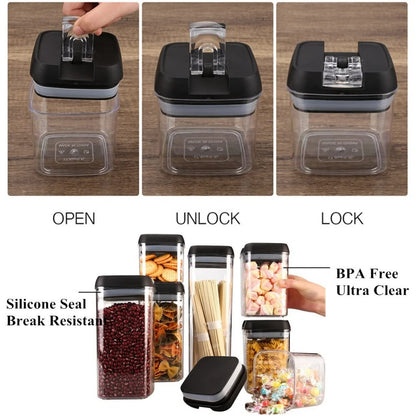 DISPENSADOR CONTENEDOR DE ALIMENTOS DE 7 PIEZAS