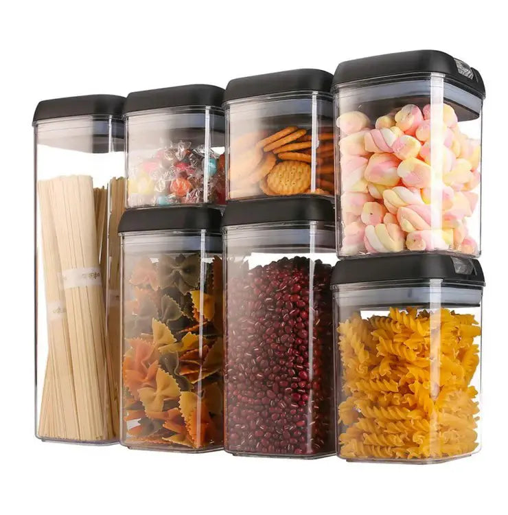 DISPENSADOR CONTENEDOR DE ALIMENTOS DE 7 PIEZAS