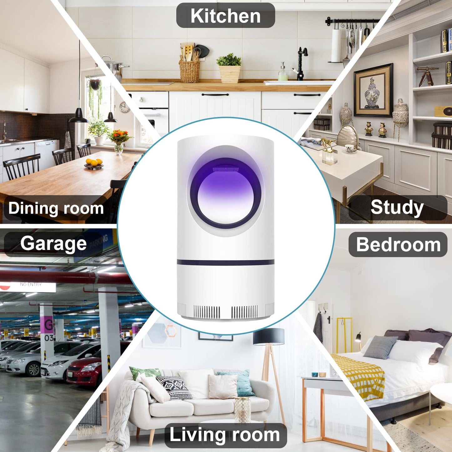 LAMPARA REPELENTE MATA MOSQUITO